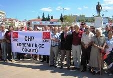 EDREMİT’TE CHP 90. KURULUŞ YILDÖNÜMÜ TÖRENLE KUTLADI