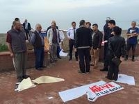 CHP STANDINA SALDIRI