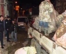 AYVALIK’TA BAŞAK ZEYTİNCİSİNE ŞAFAK OPERASYONU