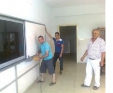 BURHANİYE’ DE OKULLARA AKILLI TAHTA