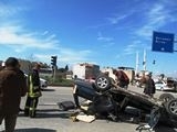 EDREMİT’TE TRAFİK KAZASI İKİ YARALI