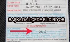 EDREMİT'TE UEDAŞ TEPKİSİ