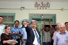 ALİ DEVECİ DAVULLA KARŞILANDI