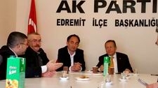 EDİP UĞUR'DAN EDREMİT'TE ANLAMLI ZİYARET