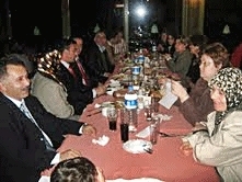İKİ ÖĞRETMENE YEMEKLİ VEDA