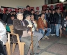 EDREMİT’TE MHP’NİN KIZILKEÇİLİ SEÇİM BÜROSU AÇILDI