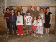 BURHANİYE’DE SANAT ATÖLYESİ SERGİ AÇTI