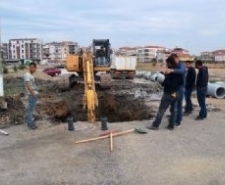 SARIMSAKLI’DA YONCA 1 SİTESİNİN ALTYAPI ÇALIŞMALARI BAŞLADI