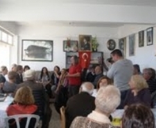 CHP’Lİ ADAY ADAYLARI GENÇER VE ERGİN PİR SULTAN’DA BULUŞTU