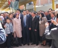ÇALIŞMA VE SOSYAL GÜVENLİK BAKANI FARUK ÇELİK HAVRAN'DA KAPALI PAZARYERİNİ AÇTI