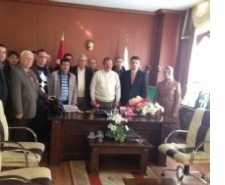 AK PARTİ KAYMAKAM VE BAŞKANI ZİYARET ETTİ