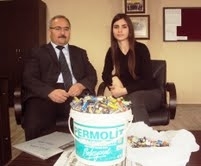 PİL AVCISI ÖĞRENCİ TAKDİR TOPLADI