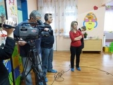 TRT GAP TELEVİZYONU SARIKIZ ANAOKULUNDA
