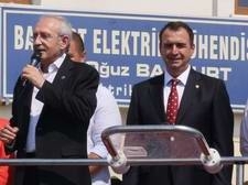 AYVALIK'TA HİTAP EDEN CHP LİDERİ: 