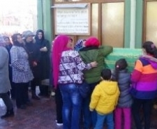 Eşi tarafından bıçaklanarak öldürülen kadın son yolculuğuna uğurlandı