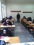 EDREMİT DE AÇIK ÖĞRETİM LİSESİ SINAVLARI YAPILDI