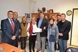 EDREMİT'TE AK PARTİLİLER MAZBATAYI ALDI