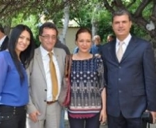 BAŞKAN SAKA, EBRU SERGİSİ AÇTI..