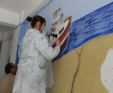 BURHANİYE’ DE ÖĞRENCİ RESSAMLAR İŞ SAHİBİ OLDU