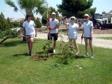 YABANCI ÖĞRENCİLER TAŞ TAŞIDI, ÇAPA YAPTI