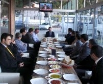 BURSA'LI GAZETECİLER HAVRAN'I ZİYARET ETTİ