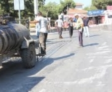 BURHANİYE’DE ÖREN YOLU ASFALTLANIYOR