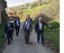 BAŞKAN KAMİL SAKA, SORUNLARI YERİNDE TESPİT EDİYOR..