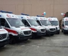 GÖMEÇ YENİ AMBULANSINA KAVUŞTU