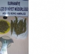 BURHANİYE’DE EVİNDE UYUŞTURUCU BULUNAN KİŞİ TUTUKLANDI