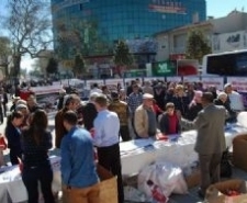 BALIKESİR BELEDİYESİ TANITIM OTOBÜSÜ EDREMİT’TE