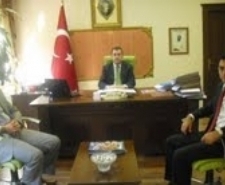 SAVCILAR'DAN KAYMAKAMA HOŞGELDİN ZİYARETİ