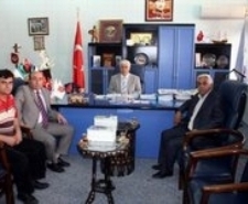 BALYA’DAN EDREMİT BELEDİYESİ’NE NEZAKET ZİYARETİ
