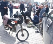 TRAFİK KAZASI BİR YARALI