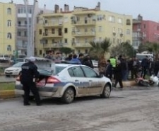 Motosiklet çarpıştı: 2 yaralı