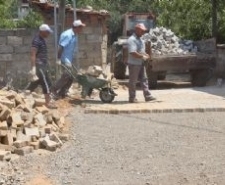 ORTAOBA’YA BELEDİYE ELİ DEĞDİ