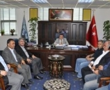 FİKRİ SAĞLAR’DAN BAŞKAN SAKA’YA ZİYARET