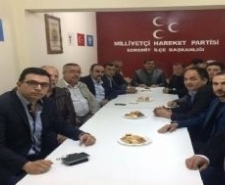 Edremit AK Parti'den MHP'ye Ziyaret