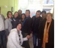 CHP İL KADIN KOLLARINDAN AYVALIKLI ENGELLİLERE ZİYARET