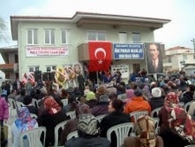 MUHTARLIK BİNASI TÖRENLE AÇILDI