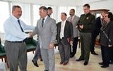 UYSAL'A KAYMAKAMLARDAN ZİYARET