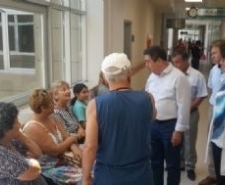 AYDINLIOĞLU AYVALIK DEVLET HASTANESİNDE İNCELEMELERDE BULUNDU