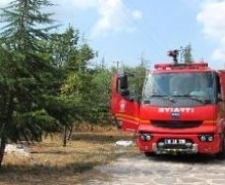 ÜLKÜ TEPE’DE KURU OTLAR TUTUŞTU