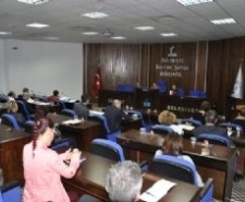 BAŞKAN SAKA, DAİRE MÜDÜRLERİ İLE BİR ARAYA GELDİ.