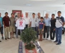 BURHANİYE’DE BAŞKAN’A  DARDANEL ZİYARETİ