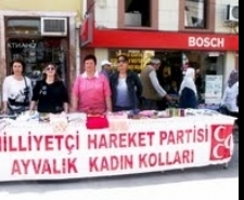 MHP’Lİ KADINLARDAN STANT