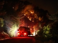 KAZDAĞLARI’NDAKİ ORMAN YANGINI KONTROL ALTINA ALINDI