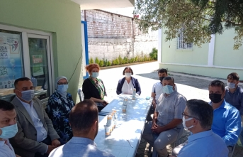 Milletvekili Uygur, Bandırma'da kırsal mahalleleri ziyaret etti
