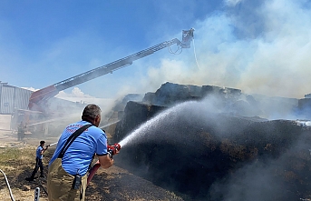 #sondakika Bandırma'da korkunç yangın