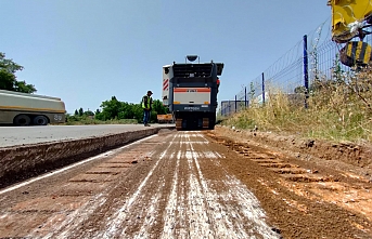BBB 30 bin ton asfalt serimine başladı