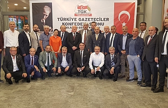 TGK Genel Başkanı Nuri Kolaylı güven tazeledi. Kolaylı: "Gazetecilik ahlakından yoksun, gazeteciler boy gösteriyor"